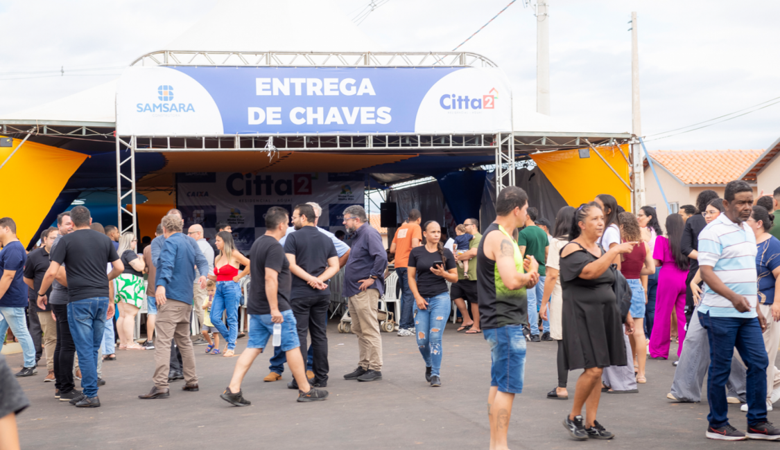 Entrega dos módulos 1 e 2 do Residencial Cittá 2 em Aguaí